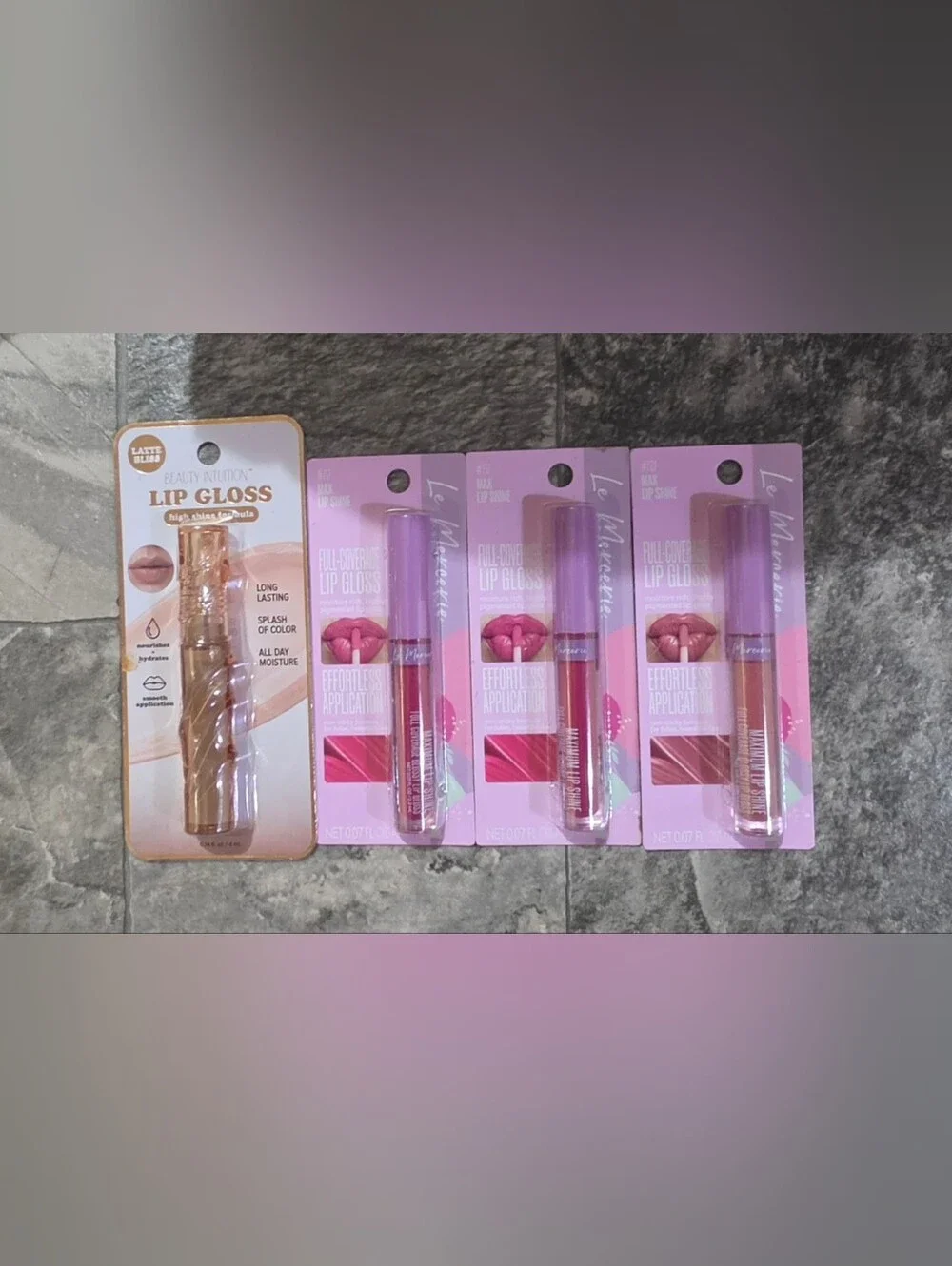 Beauty Intuition & LeMercerie Lip Gloss Bundle BNIB